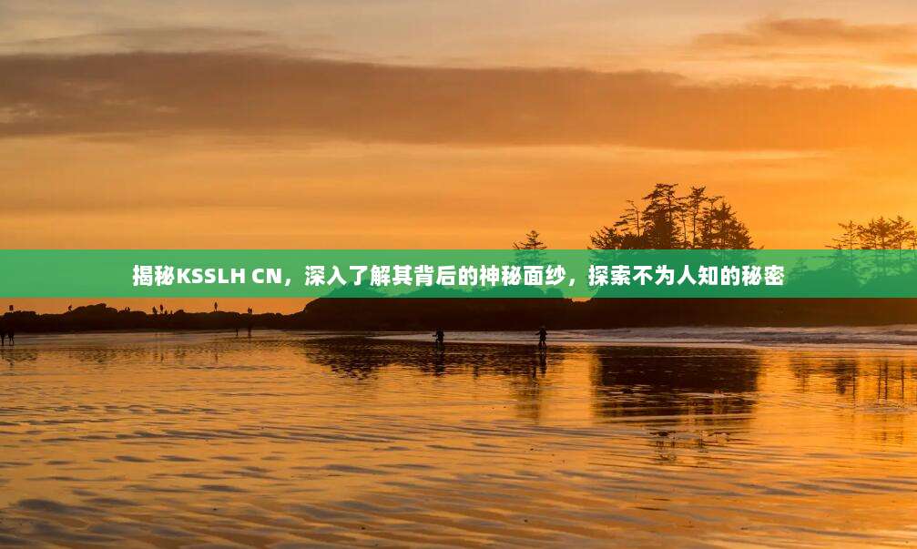 揭秘KSSLH CN,深入了解其背后的神秘面纱,探索不为人知的秘密